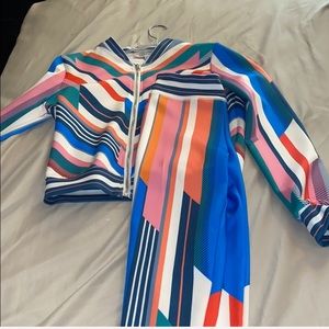 Two Pieced Stripe Set